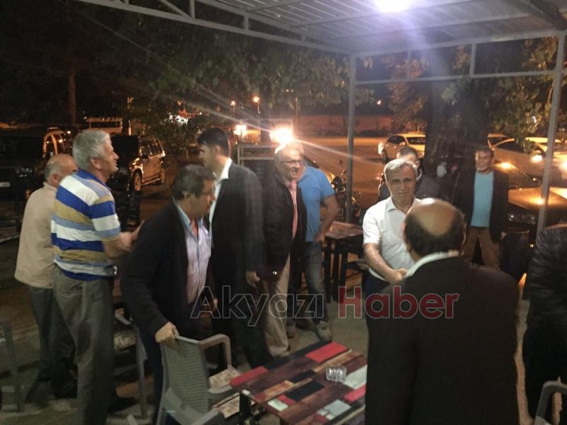  Kalaylı ve Akcan Pazarköy Halkıyla Sohbet Etti