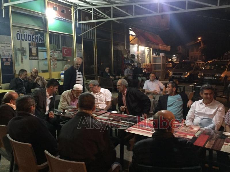  Kalaylı ve Akcan Pazarköy Halkıyla Sohbet Etti