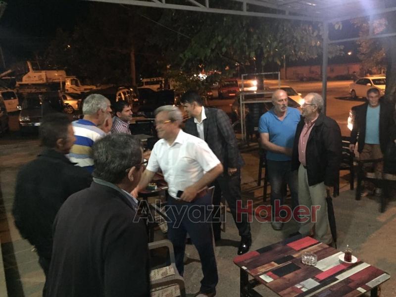  Kalaylı ve Akcan Pazarköy Halkıyla Sohbet Etti