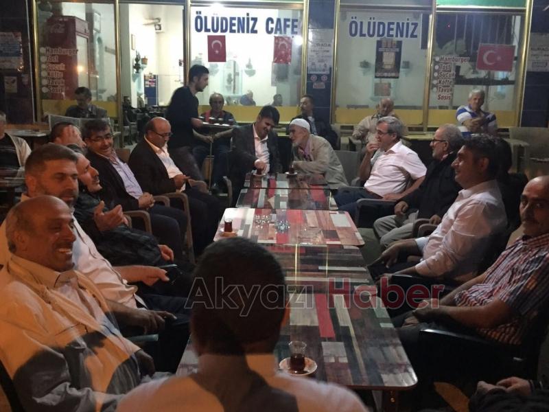  Kalaylı ve Akcan Pazarköy Halkıyla Sohbet Etti