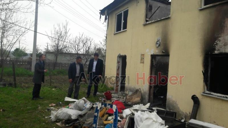 Kalaylı ve Akcan Yanan Evde İncelemeler Yaptı