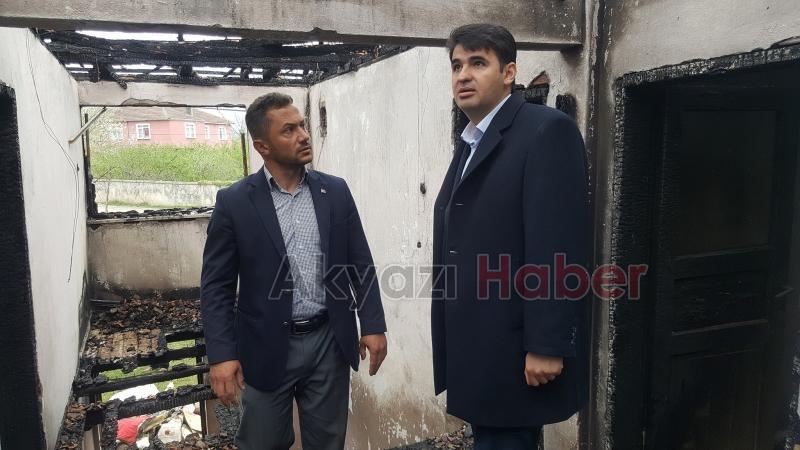 Kalaylı ve Akcan Yanan Evde İncelemeler Yaptı