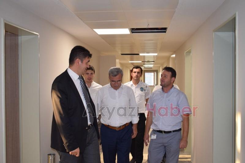 Kalaylı ve Akcan Yeni KYK Binasını İnceledi