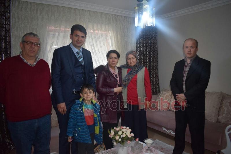 Kalaylı ve Bedir den Şehit Ailelerine Ziyaret