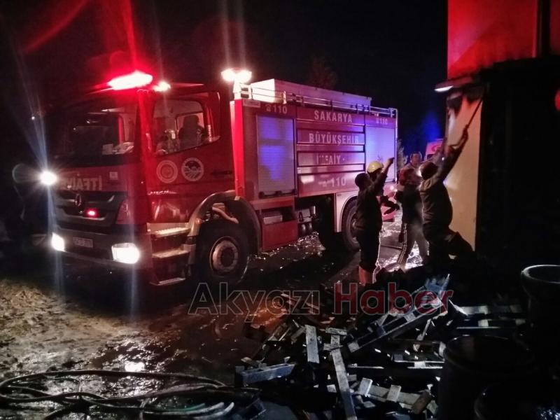 Kalorifer Kazanı Alev Aldı