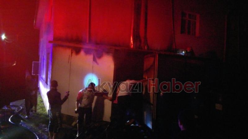 Kalorifer Kazanı Alev Aldı