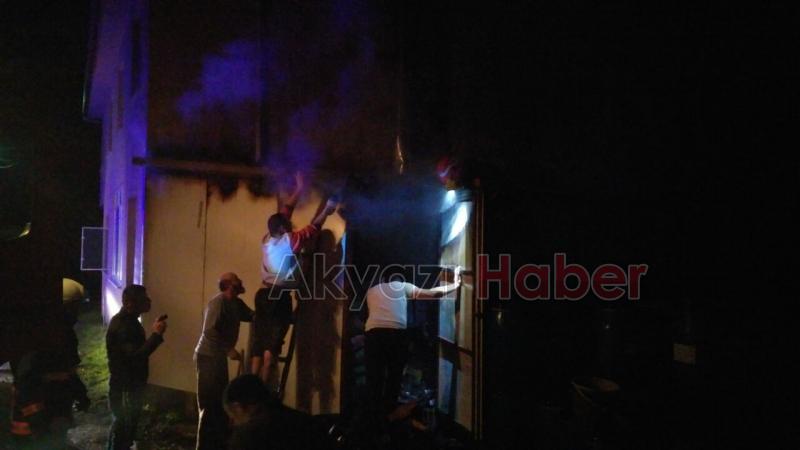 Kalorifer Kazanı Alev Aldı