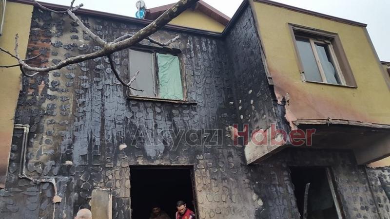 Kalorifer kazanı evi kül ediyordu