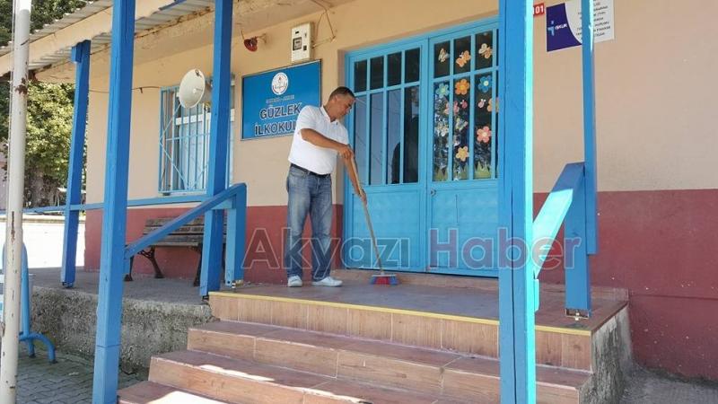  Kapanan Güzlek İlkokulu Yeniden Açıldı