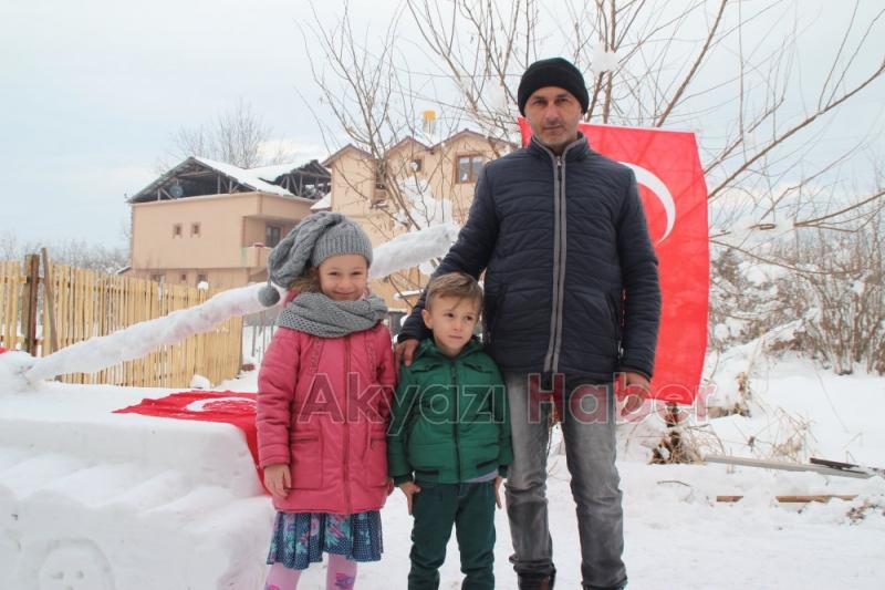 Kar dan  Tank Yaptılar