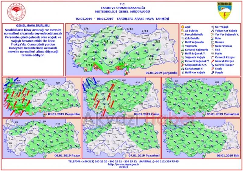 Kar geliyor günlerce sürecek