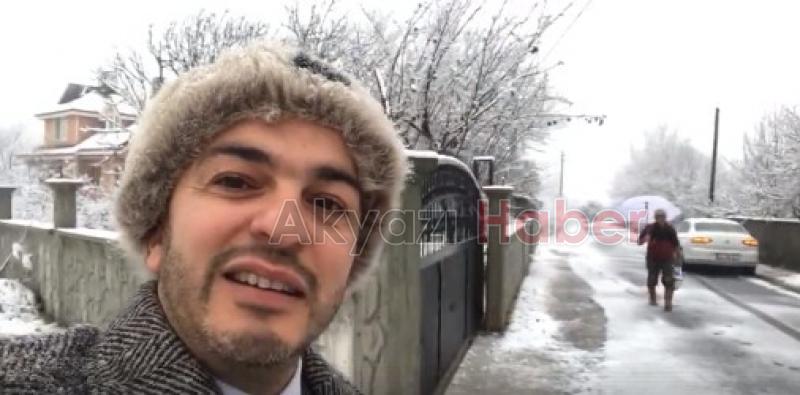 Kar ve soğuk dinlemeden  Köy köy mahalle mahalle geziyor