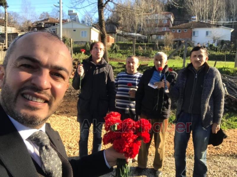 Kar ve soğuk dinlemeden  Köy köy mahalle mahalle geziyor