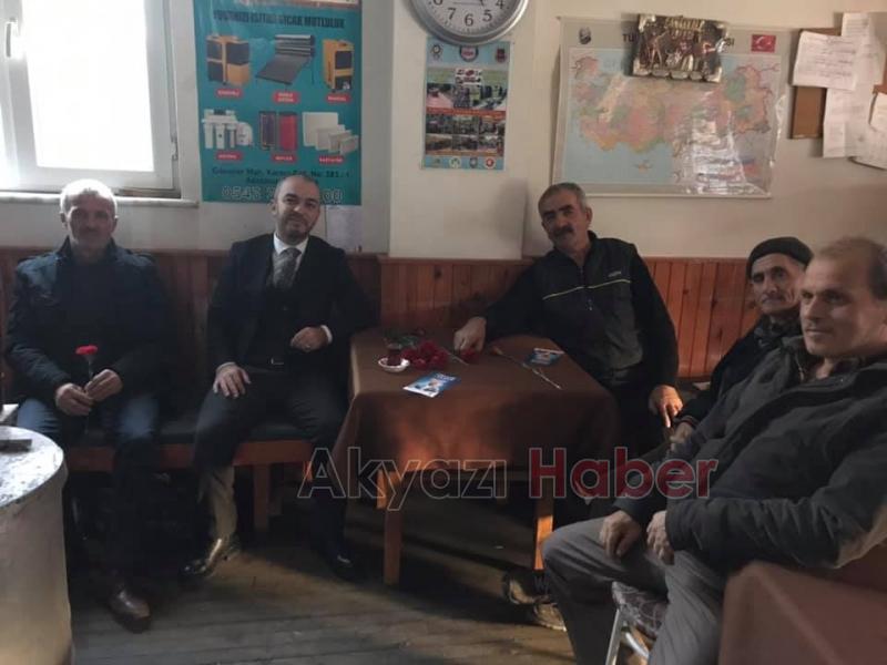 Kar ve soğuk dinlemeden  Köy köy mahalle mahalle geziyor