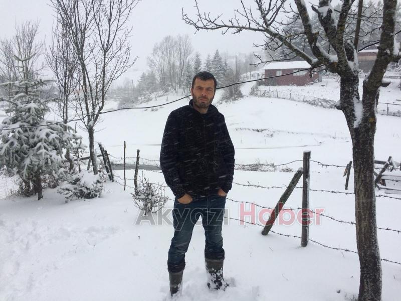 Kar yağışı etkili oluyor Yaylalar beyaza büründü