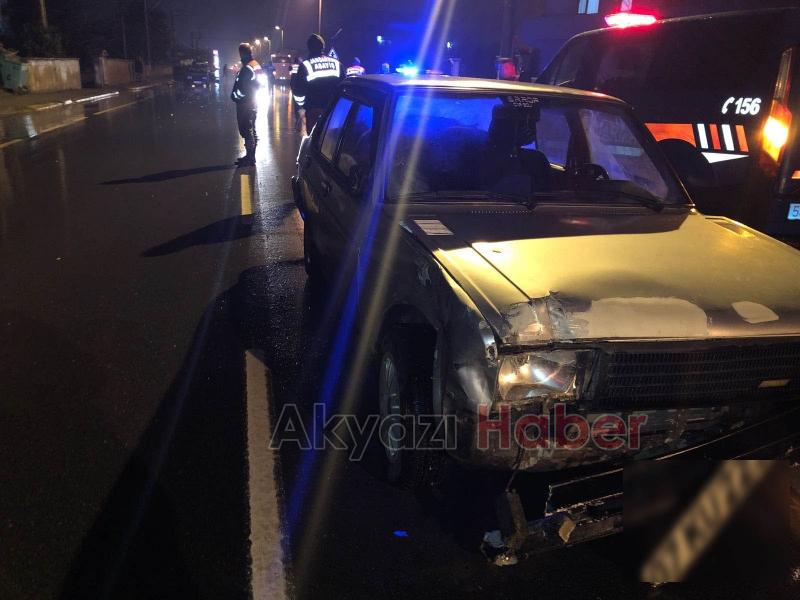 Karaçalılık Girişinde Zincirleme Kaza