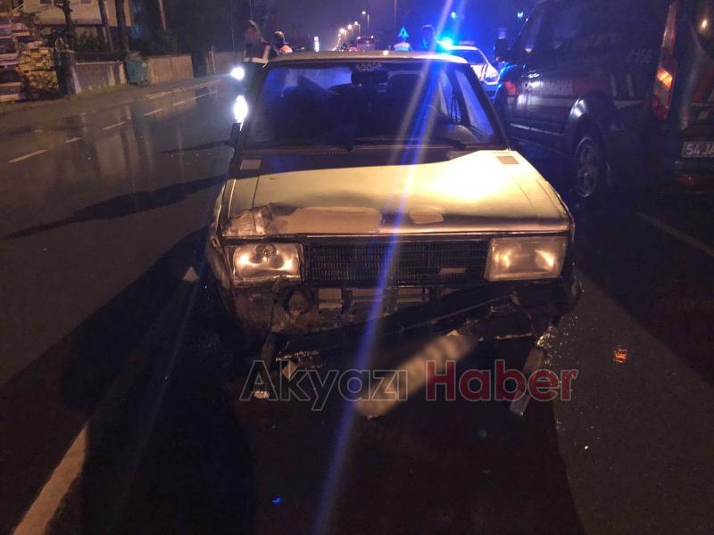 Karaçalılık Girişinde Zincirleme Kaza