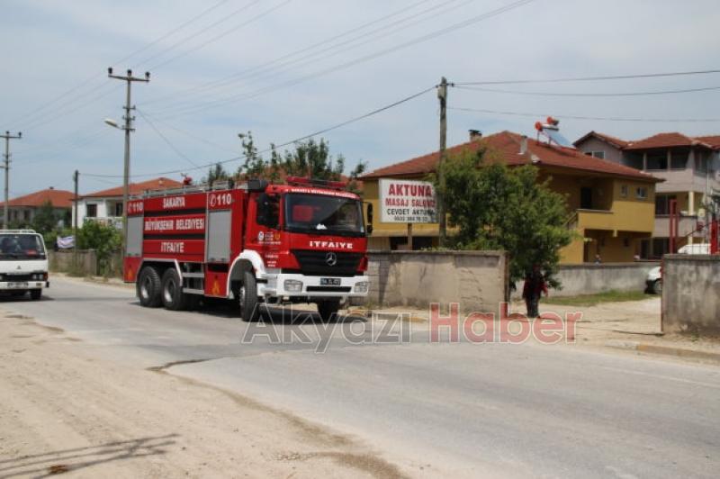 Karaçalılıkta Yangın