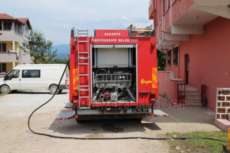 Karaçalılıkta Yangın