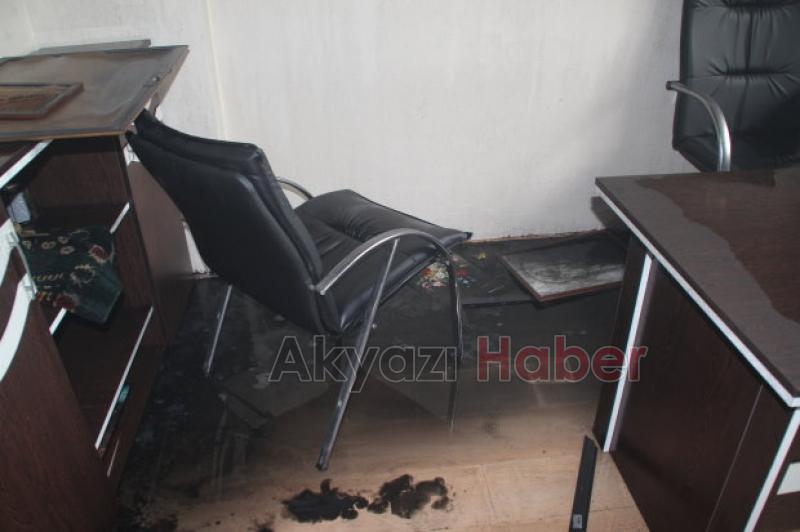 Karaçalılıkta Yangın