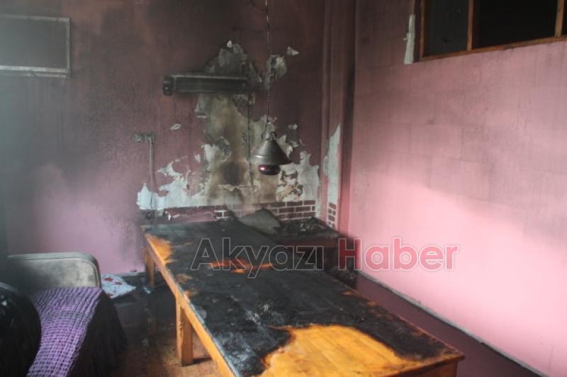 Karaçalılıkta Yangın