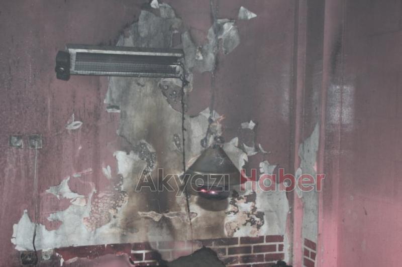 Karaçalılıkta Yangın