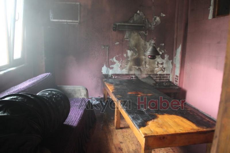 Karaçalılıkta Yangın