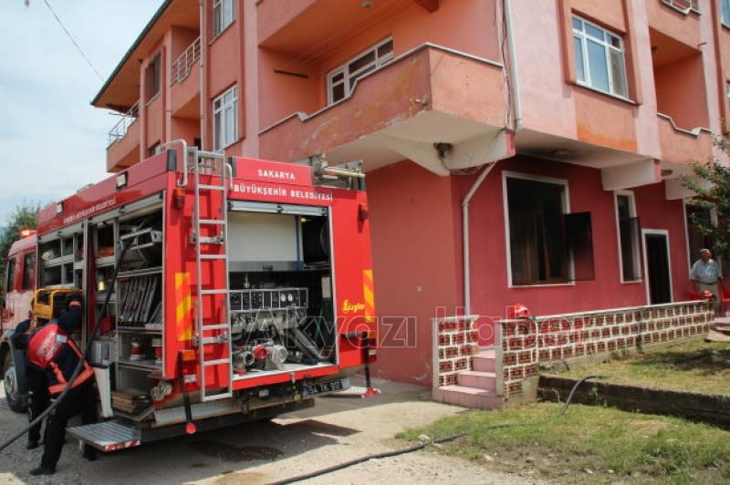 Karaçalılıkta Yangın