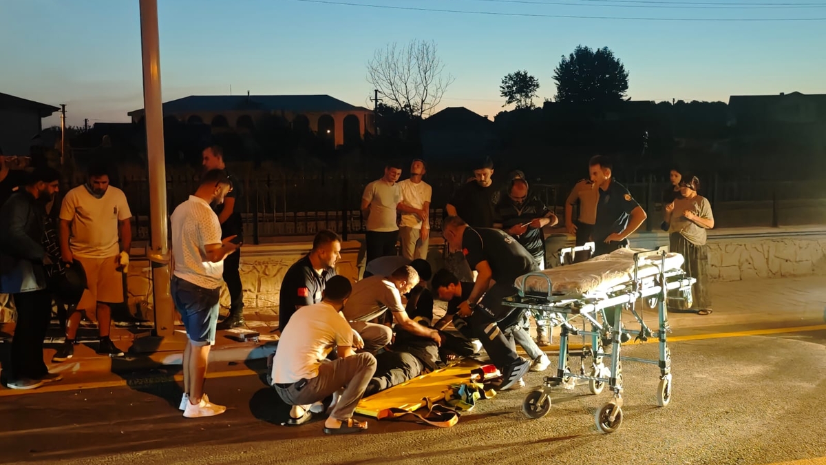 Karacasu Caddesi'nde kaza