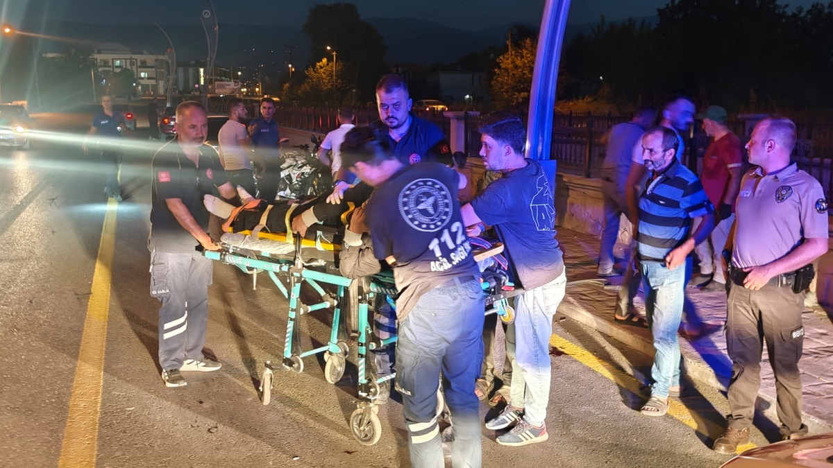Karacasu Caddesi'nde kaza