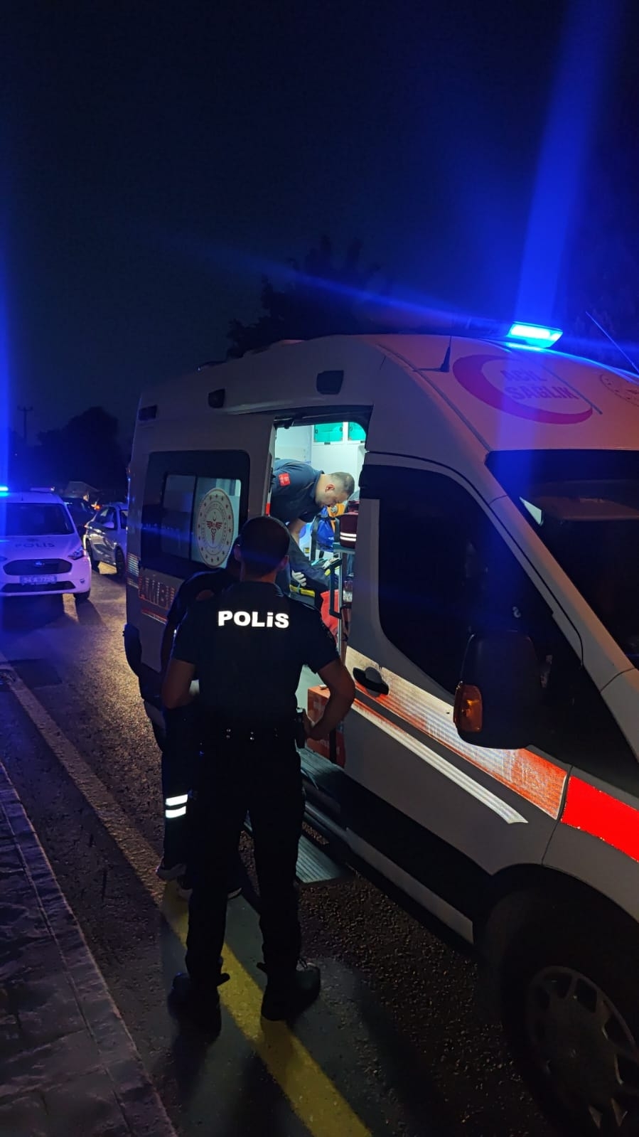 Karacasu Caddesi'nde kaza