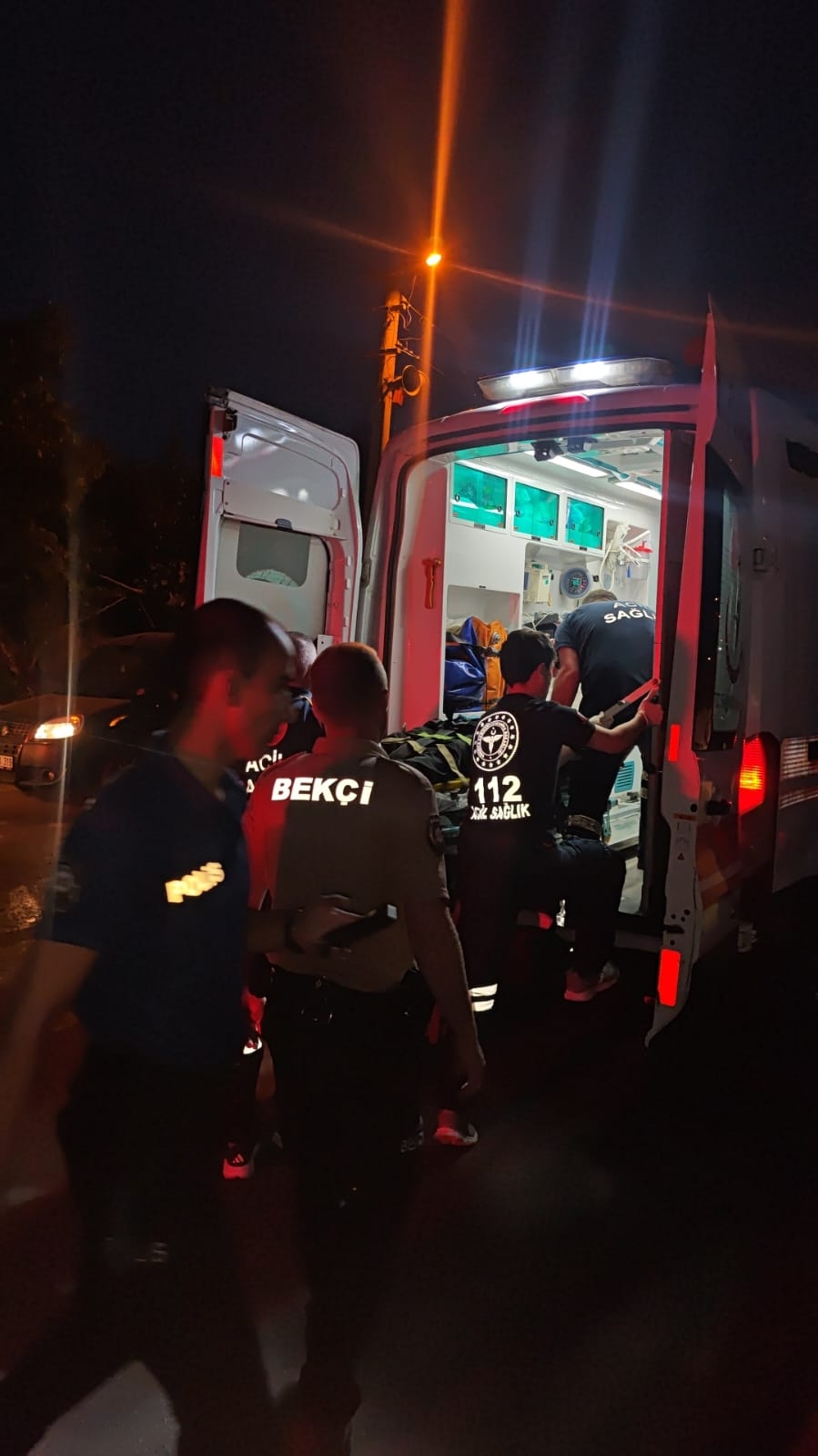 Karacasu Caddesi'nde kaza