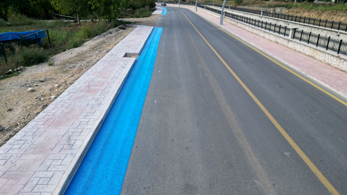 Karacasu'ya bisiklet yolu
