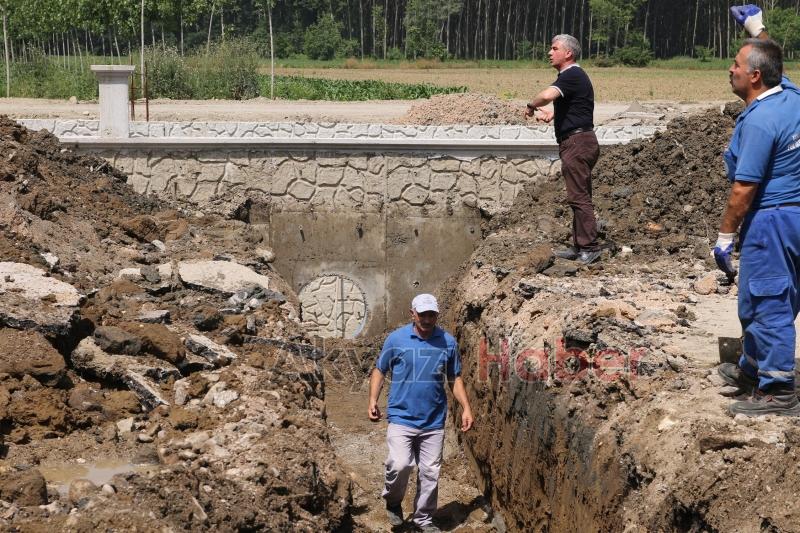 KARACASUYU HATTI  BOYUNCA YAĞMUR SUYU ÇALIŞMASI