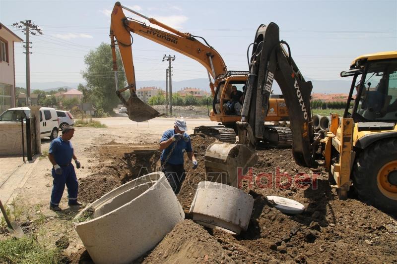 KARACASUYU HATTI  BOYUNCA YAĞMUR SUYU ÇALIŞMASI