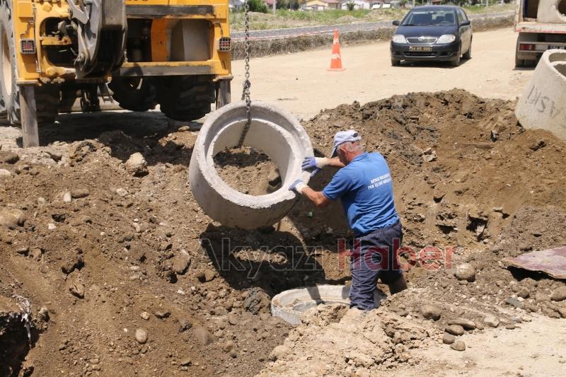 KARACASUYU HATTI  BOYUNCA YAĞMUR SUYU ÇALIŞMASI