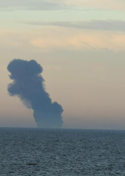 Kefken açıklarında Rus petrol tankerinde patlama