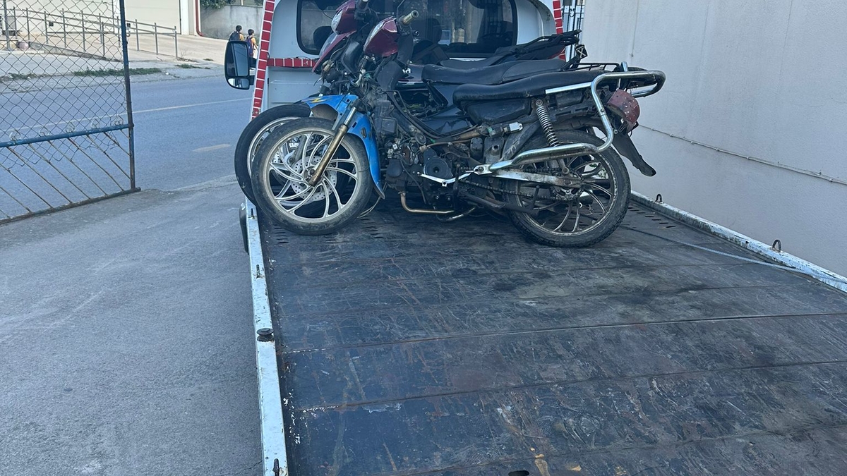 Karapürçek polisinden motosiklet denetimi