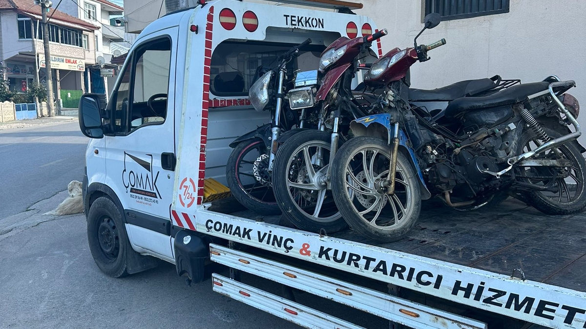 Karapürçek polisinden motosiklet denetimi