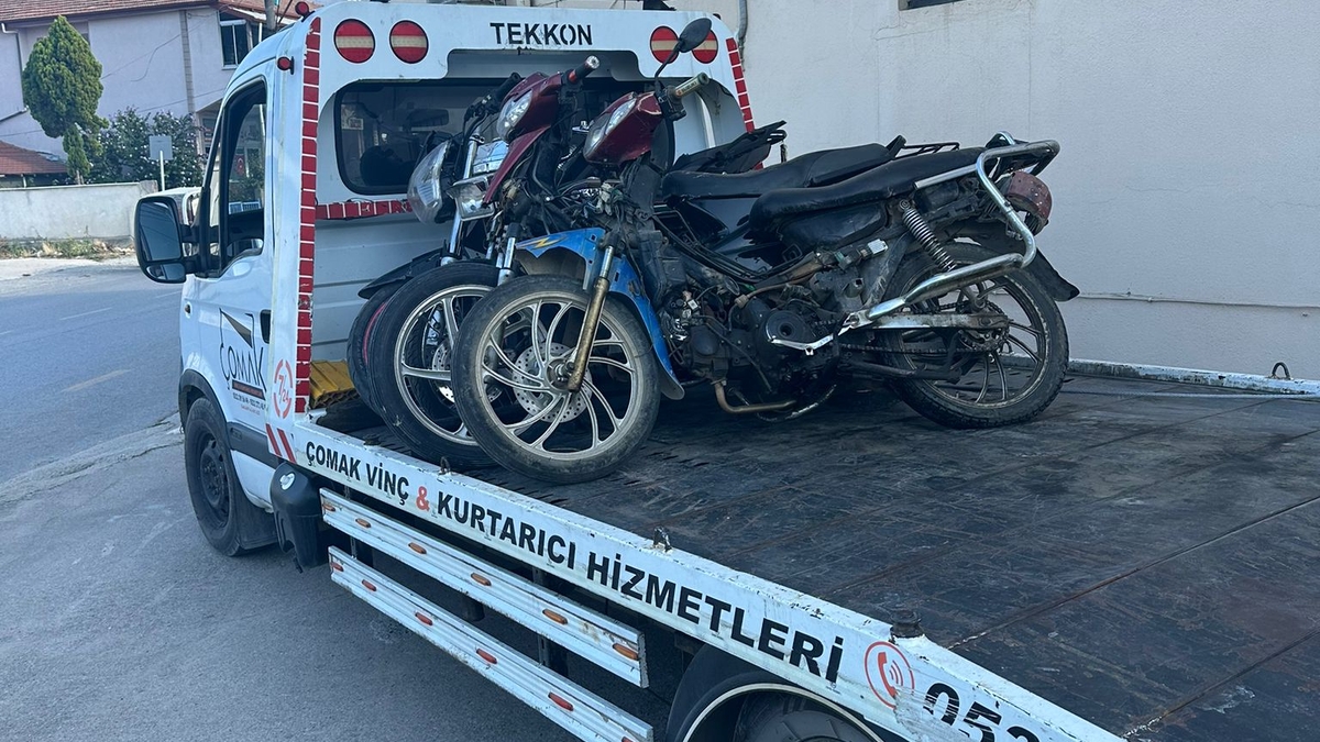 Karapürçek polisinden motosiklet denetimi