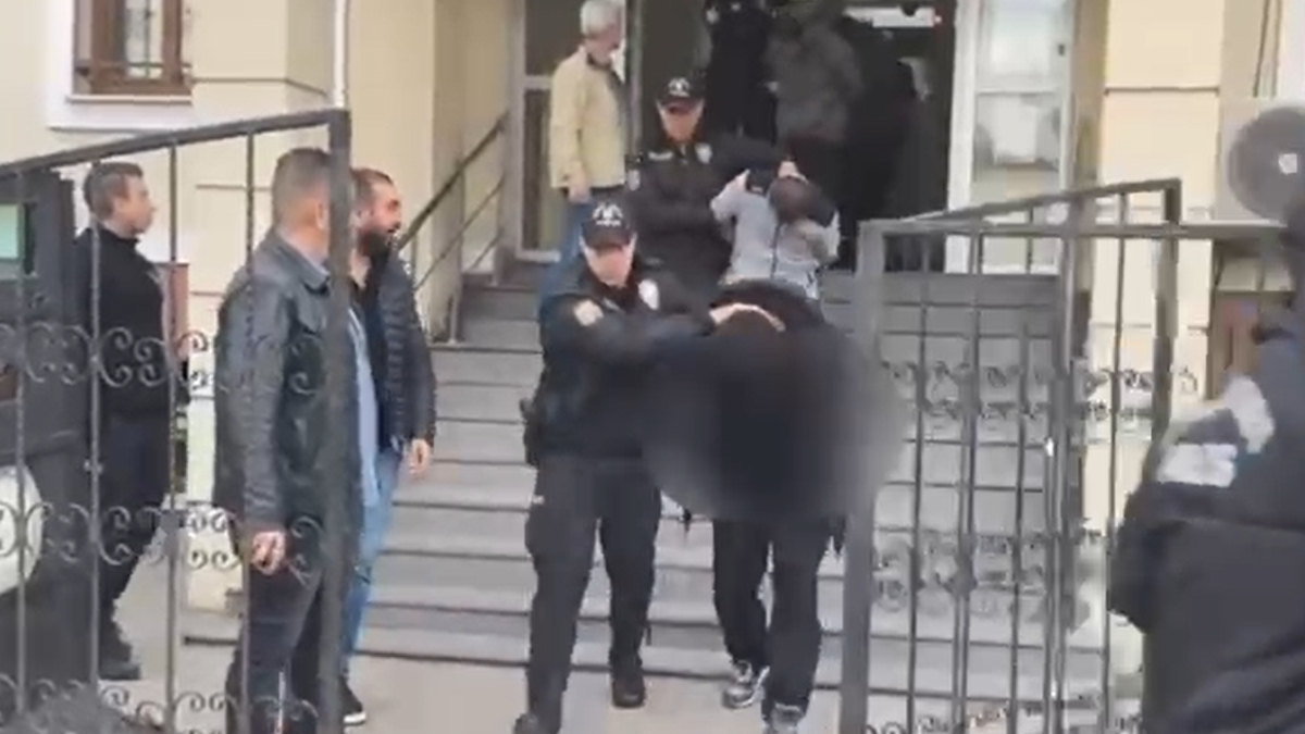 Karasu'da kanlı infazın failleri yakalanma anı kamerda