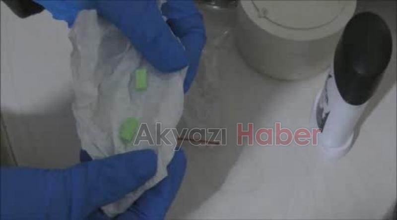 Karasu da uyuşturucu baskını 