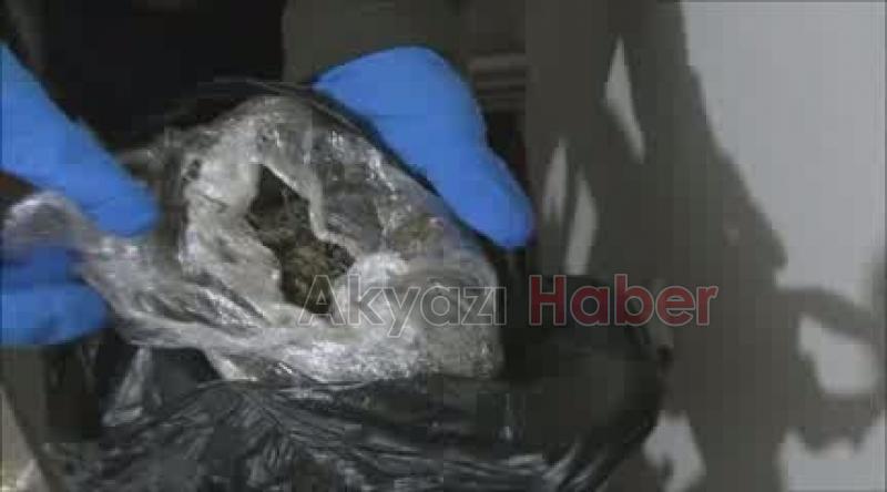 Karasu da uyuşturucu baskını 
