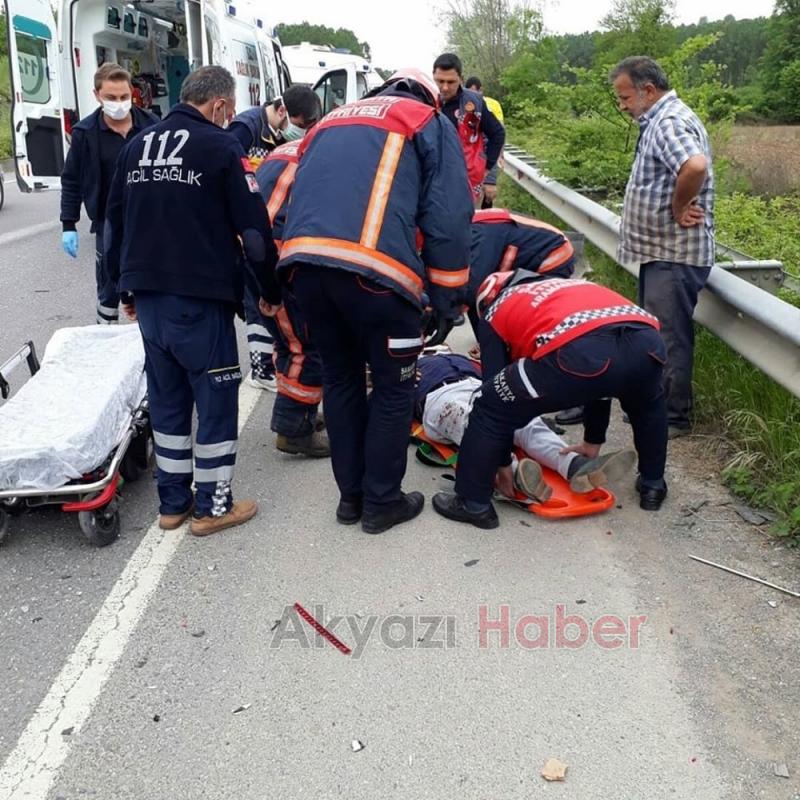 Karasu yolu savaş alanına döndü 2 yaralı