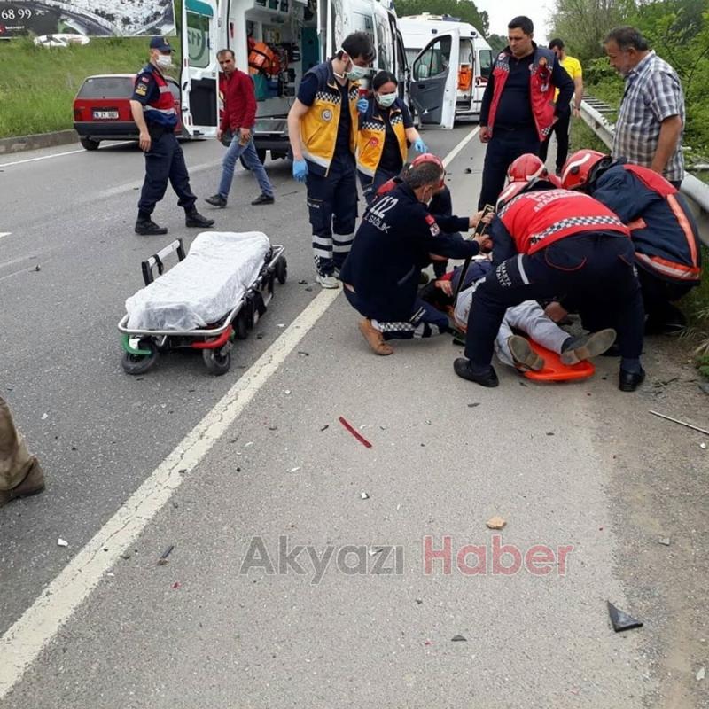 Karasu yolu savaş alanına döndü 2 yaralı