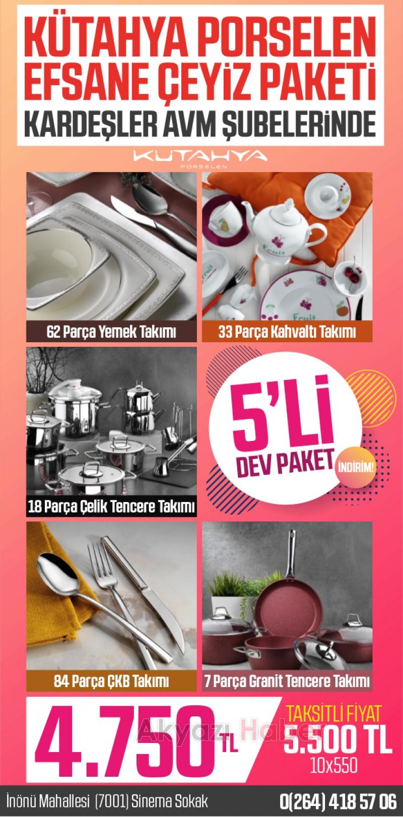 Kardeşler AVMden Üçlü Dev Kampanya