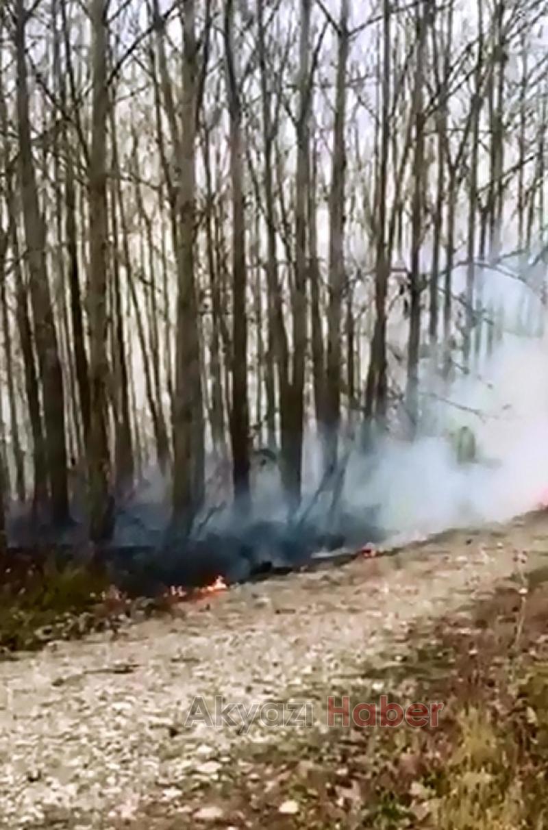 Kavaklıkta Çıkan Yangın Büyümeden Söndürüldü