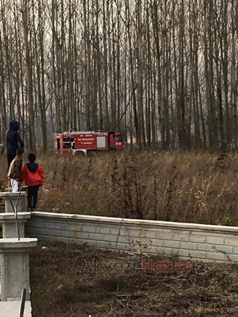 Kavaklıkta Çıkan Yangın Büyümeden Söndürüldü