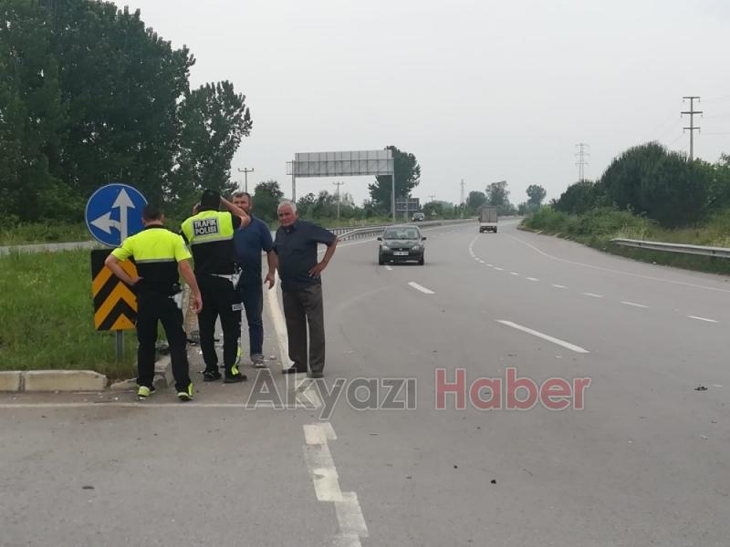 Kavşağa Kontrolsüz Giriş Yapınca Kaza Kaçınılmaz Oldu