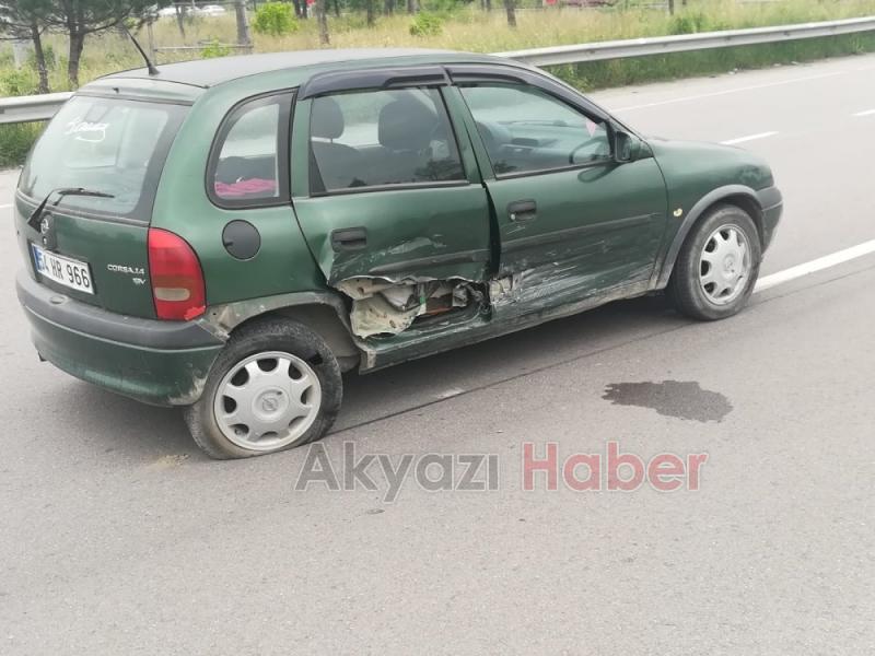 Kavşağa Kontrolsüz Giriş Yapınca Kaza Kaçınılmaz Oldu